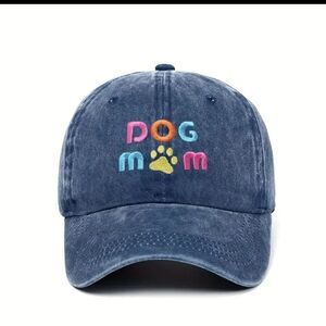 Colorful claw print print retro washed baseball cap, adjustable women's cap